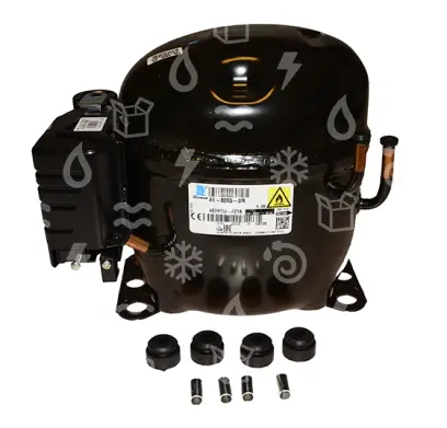 kompresor Tecumseh AE2415U, LBP - R290, 220 - 240V, 50 Hz, 1 fáze, typ motoru: CSIR